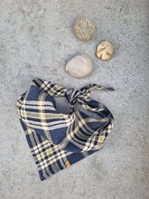 Load image into Gallery viewer, Dog Bandana - Blue Square