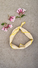 Load image into Gallery viewer, Dog bandana - Yellow Flower
