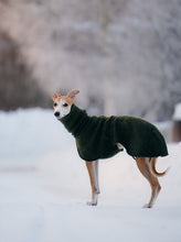 Load image into Gallery viewer, Whippet coat in 100 % wool - short neck
