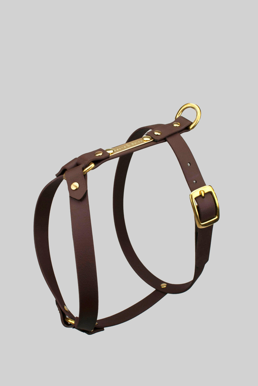 16 mm custom made waterproof Y-harness in Biothane - 6 colours